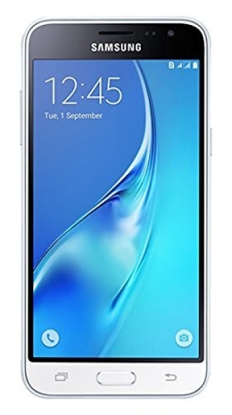 Samsung Galaxy J3 DUOS Smartphone 5 Zoll 8 GB Android weiß „sehr gut“