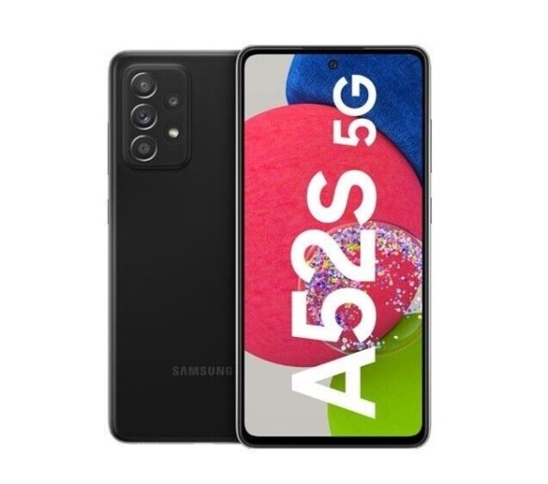 SMARTPHONE SAMSUNG GALAXY A52s 5G SM A528B 128GB DUAL SIM 6,5″ SCHWARZ NO A53