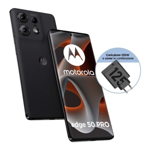 Motorola Smartphone EDGE 50 PRO Black Beauty