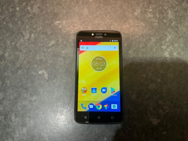 Motorola Moto C Plus schwarz entsperrt 16GB 1GB RAM Android Smartphone
