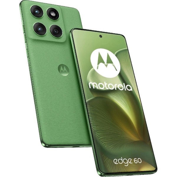 Motorola Moto Edge 60 8 GB RAM 256 GB Shamrock – Grün Android 15 Smartphone