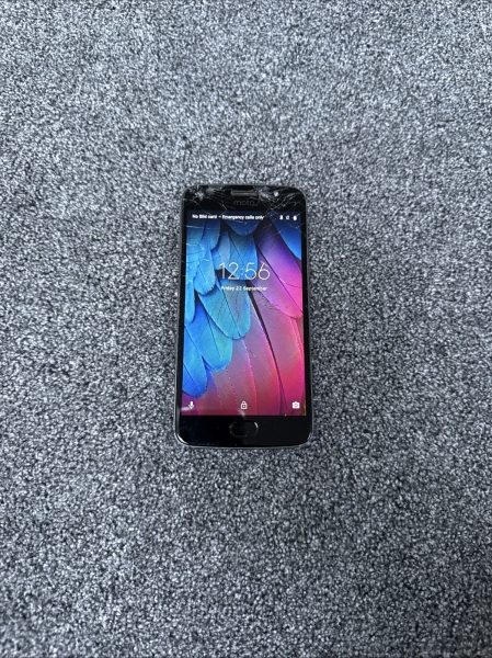 Motorola Moto G5S XT1794 grau entsperrt 32GB Android Smartphone gesprungen