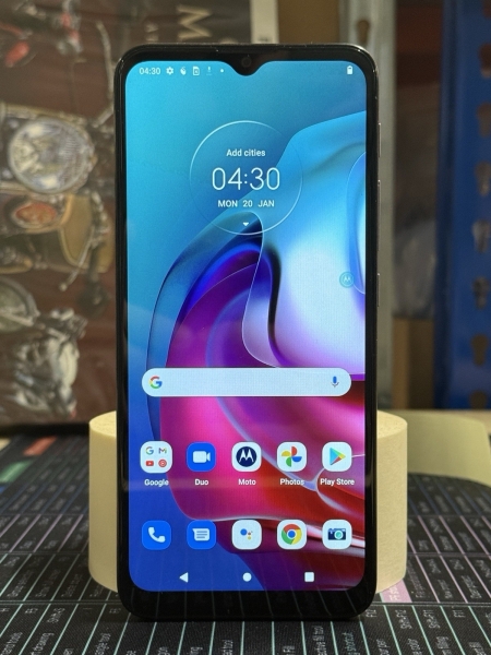 Motorola Moto G30 128GB 4GB 6,5″ 64MP Pastel Sky entsperrt – Android Smartphone