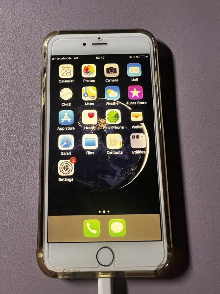 iPhone 6 Plus 128GB entsperrt silber