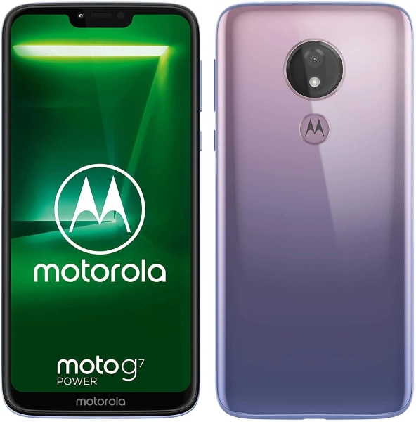 Motorola Moto G7 Power – 64 GB – Smartphone lila (entsperrt)
