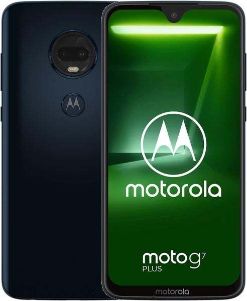 Motorola Moto G7 Plus 4G 64GB 4GB entsperrt Android Smartphone – Deep Indigo gebraucht