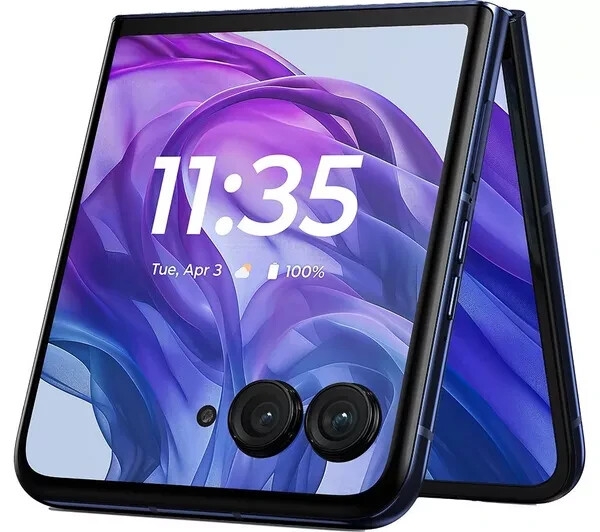 Motorola Razr 50 Ultra 5G XT-2451-3 Smartphone Unlocked 12GB RAM 512GB Midnight.