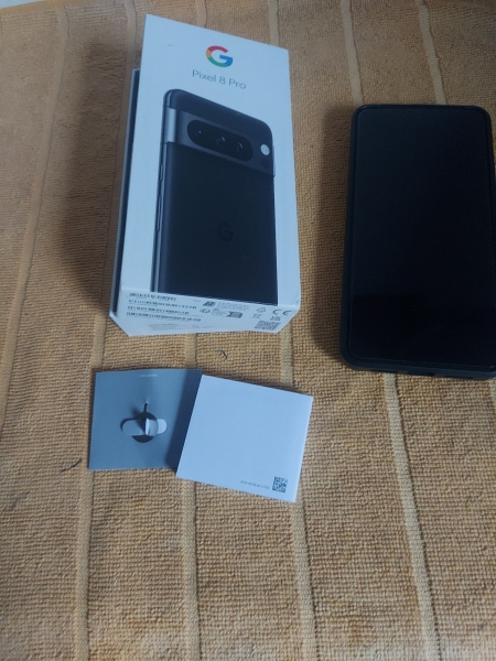 Google Pixel 8 Pro 256GB, Obsidian Black, entsperrt Smartphone