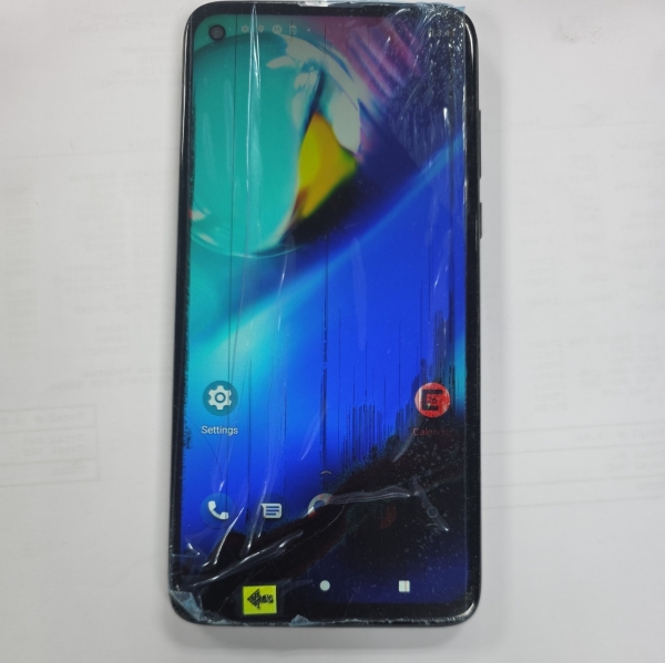 Motorola Moto G8 Power schwarz 64GB Smartphone gesprungenes Display 713