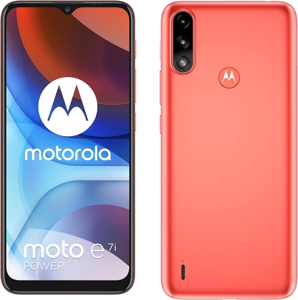 Motorola Moto E7i Power – Smartphone 32GB Dual SIM Satin Red „gut“