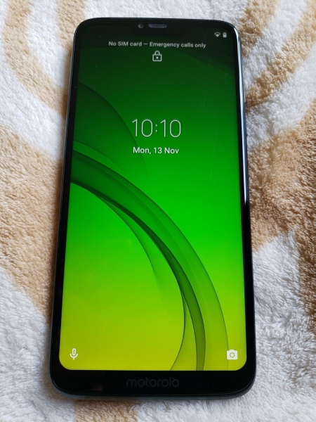 (ENTSPERRT FÜR ALLE) Motorola G7 Power (64GB) schwarz Smartphone UK3POST