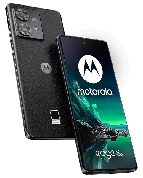 Handy Smartphone MOTOROLA EDGE 40 Neo 5G Amoled 12+256GB 6,55″ Moto Schwarz