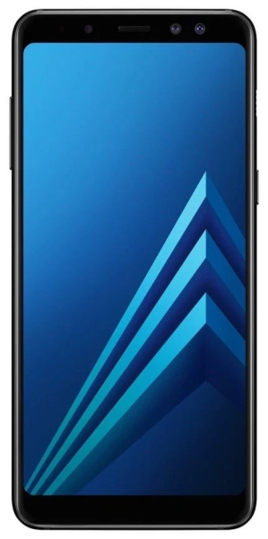Samsung Galaxy A8 (2018) SM-A530F 32GB Dual SIM Schwarz Android Smartphone Gut