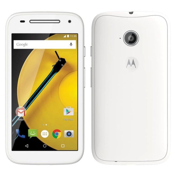 Motorola Moto E (2. Gen) XT1524 – Smartphone Handy (entsperrt) Android 4G weiß