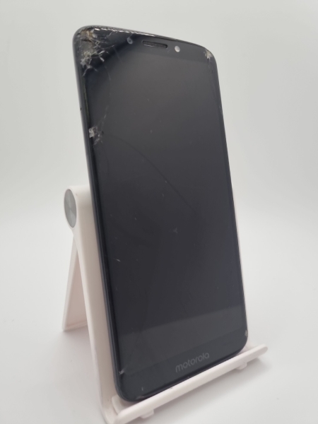 Motorola Moto G6 Play schwarz 32GB 5,7″ 13MP Android Smartphone gesprungen defekt #A