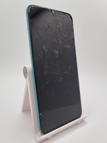 Motorola Moto E20 blau 32GB 6,5″ Android Smartphone gesprungen defekt #B