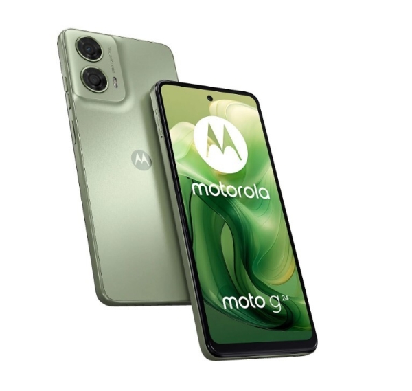 MOTOROLA moto g24 128 GB Ice Green  Dual SIM Smartphone Handy