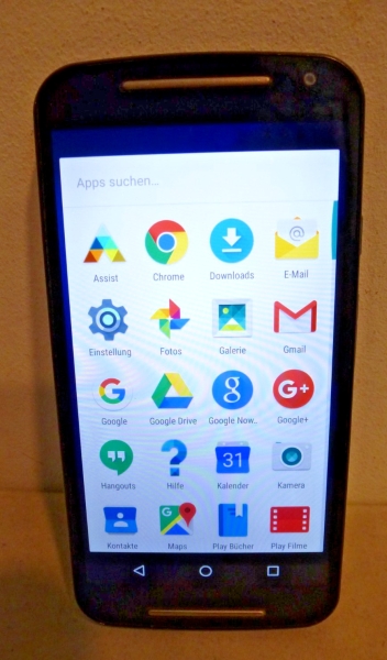 Motorola MOTO G (2nd Gen.) – 8GB – Schwarz -Smartphone (aus Nachlass )