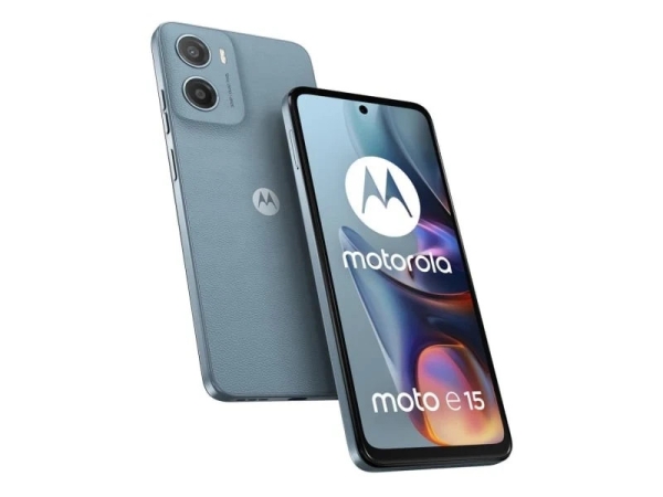 Motorola moto e15 Smartphone 2/64GB 6,67 Zoll 90Hz Misty Blue Neu und OVP