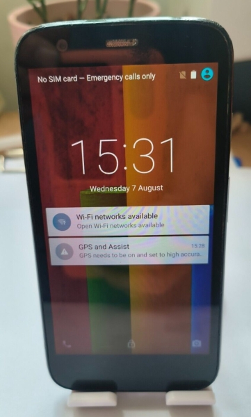 Motorola Moto G 1. Gen XT1032 – schwarz – (entsperrt) Smartphone – voll funktionsfähig