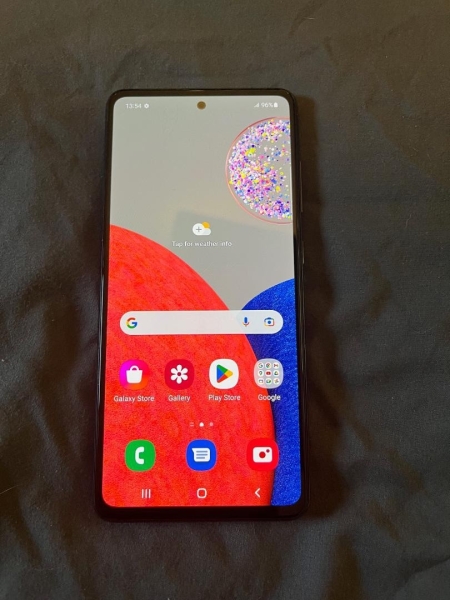 Samsung Galaxy A52S 5G 4GB RAM 128GB schwarz entsperrt Smartphone