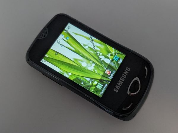Samsung Corby 64MB Schwarz Android Smartphone GT-S3370