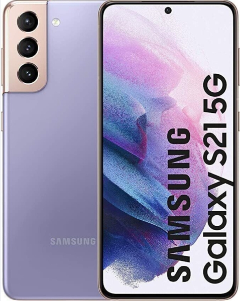 Samsung Galaxy S21 5G Smartphone 128GB Lila Sehr Guter Zustand UK MODELL