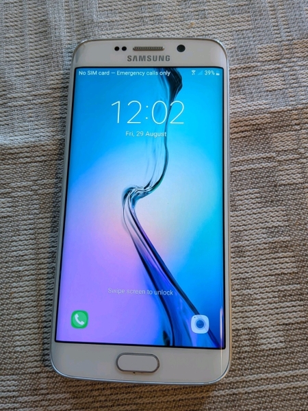 Samsung Galaxy S6 Edge weiß 32GB 3GB RAM Android Smartphone entsperrt