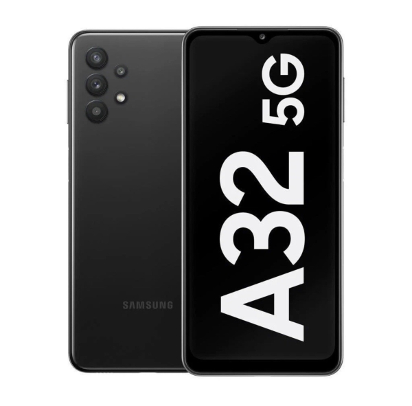 Samsung Galaxy A32 5G Dual Sim 64GB / 6,4″ entsperrt Android Smartphone – Schwarz