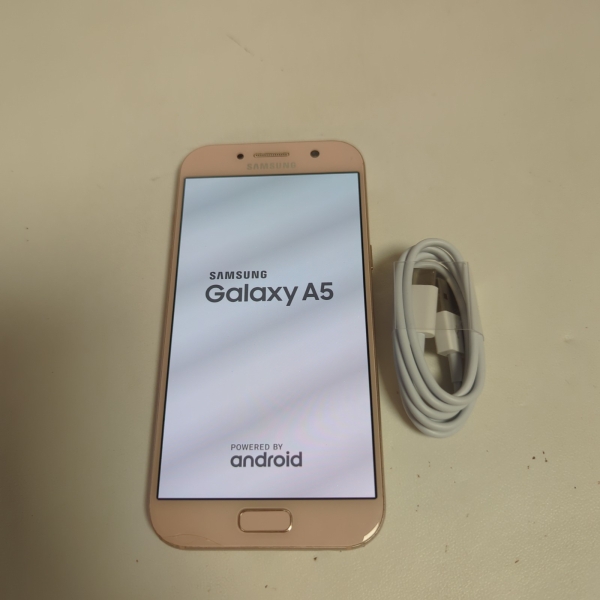 Samsung Galaxy A5 2017 32GB Pink 4G Android Smartphone SM-A520F RISSIGE RÜCKSEITE