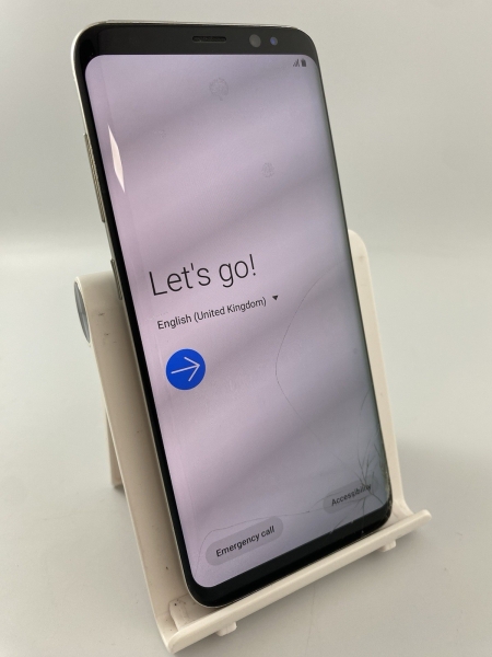Samsung Galaxy S8 silber entsperrt 64GB 5,8″ 12MP Android Smartphone gesprungen