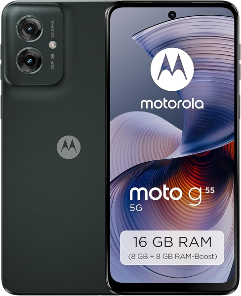 Motorola Moto g55 5G Smartphone (6,49″-FHD+-Display, 50-MP-Kamera, 8/256 GB