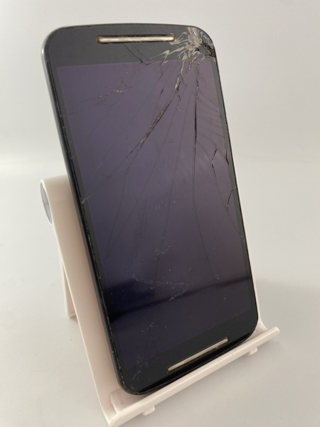 Motorola Moto G 2. Gen schwarz entsperrt 8GB 5,0″ Android Smartphone gesprungen #C16