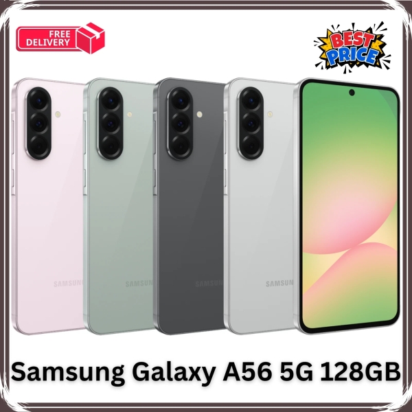 Samsung Galaxy A56 5G 128GB + 8GB RAM entsperrt Smartphone Modell 2025 – Brandneu