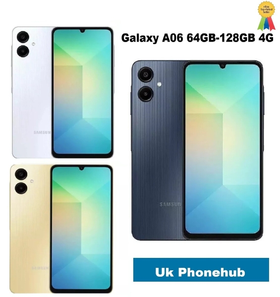 Brandneu Samsung Galaxy A06 64GB-128GB 4G D/S entsperrt Android Smartphone