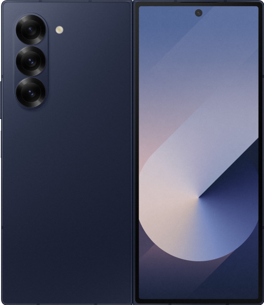 Samsung Galaxy Z Fold6 Dual-SIM Smartphone 256GB Blau Navy – Wie Neu