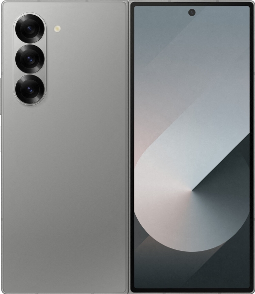 Samsung Galaxy Z Fold6 Dual-SIM Smartphone 256GB Silver Shadow – Wie Neu