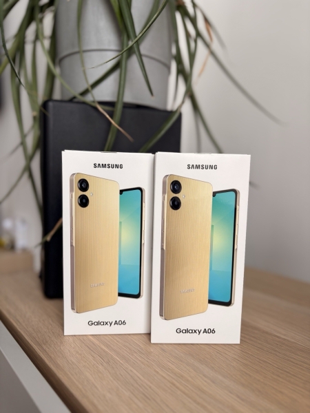 Neu Samsung Galaxy A06 Gold Android 4G 64GB entsperrt Smartphone Dual Sim 2025