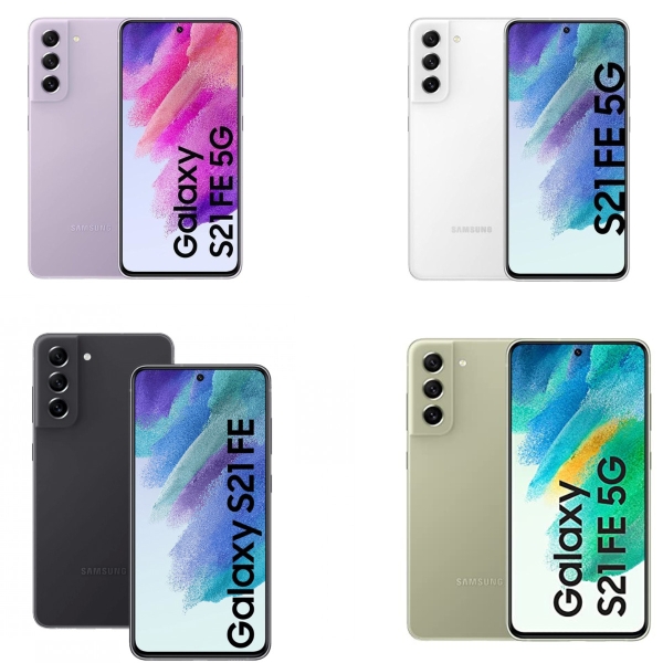Samsung Galaxy S21 FE 5G 128GB/256GB schwarz grün violett entsperrt Smartphone