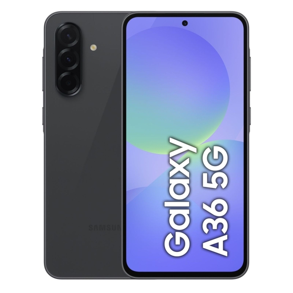 Samsung Galaxy A36 5G Dual-SIM 128GB Awesome Black Android Smartphone