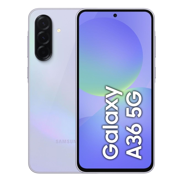 Samsung Galaxy A36 5G Dual-SIM 128GB Awesome Lavender Android Smartphone