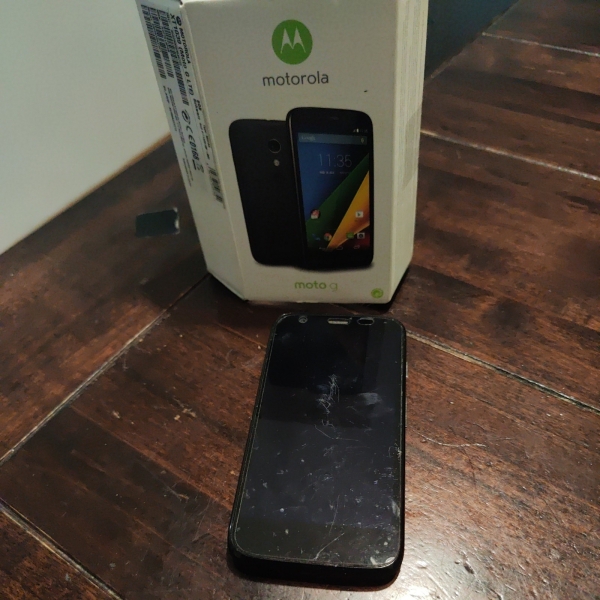 Motorola  MOTO G 4G LTE – 8GB – Schwarz (Ohne Simlock) Smartphone