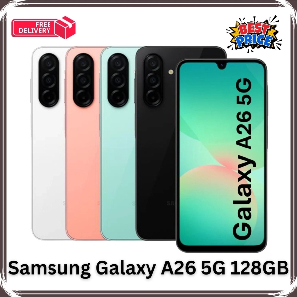 Samsung Galaxy A26 5G 128GB 6,7“ ENTSPERRT SMARTPHONE Brandneu Versiegelte Packung