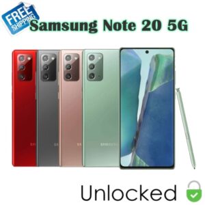Samsung Galaxy Note 20 5G N981U 128GB Ohne Vertrag Handys Smartphone All Colours