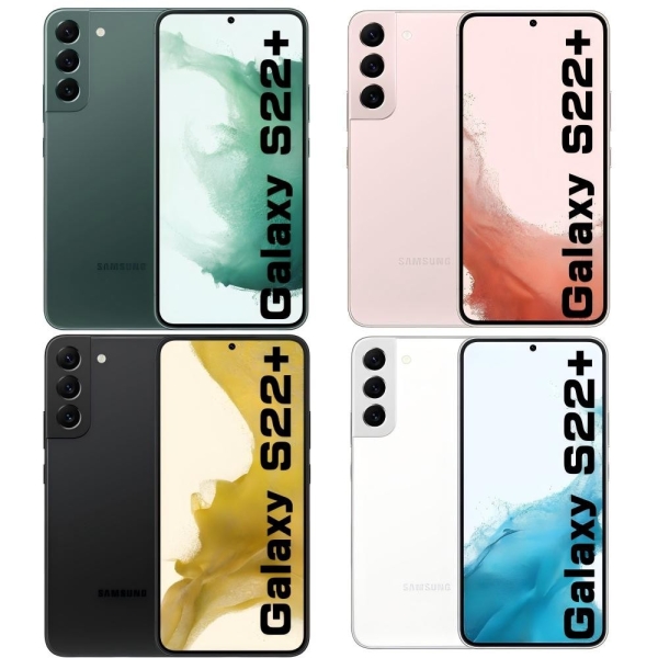 SAMSUNG Galaxy S22+ Plus 5G Smartphone Handys – 256GB 128GB – Ohne Vertrag – Neu