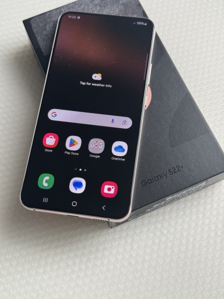 Samsung Galaxy S22+ Plus pink – 128GB – entsperrt Smartphone verpackt