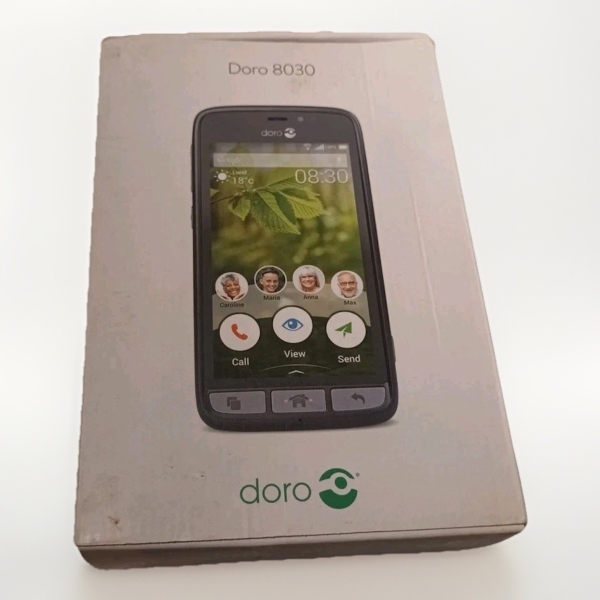 Doro 8030 (DSB-0010) Smartphone entsperrt schwarz Android 5 Seniorenhandy