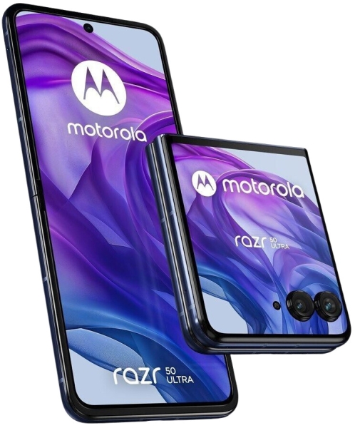 Motorola Razr 50 Ultra 5G Dual-SIM 512 GB blau Smartphone Handy Mobile Android