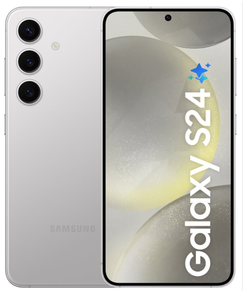 Samsung Galaxy S24 5G 128GB Smartphone entsperrt grau Farbe Dual Sim UK – gut
