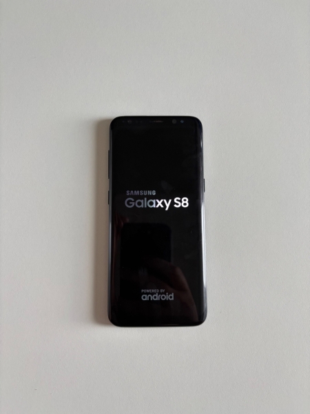 Smartphone Samsung Galaxy S8 schwarz, gebraucht, ohne Simlock